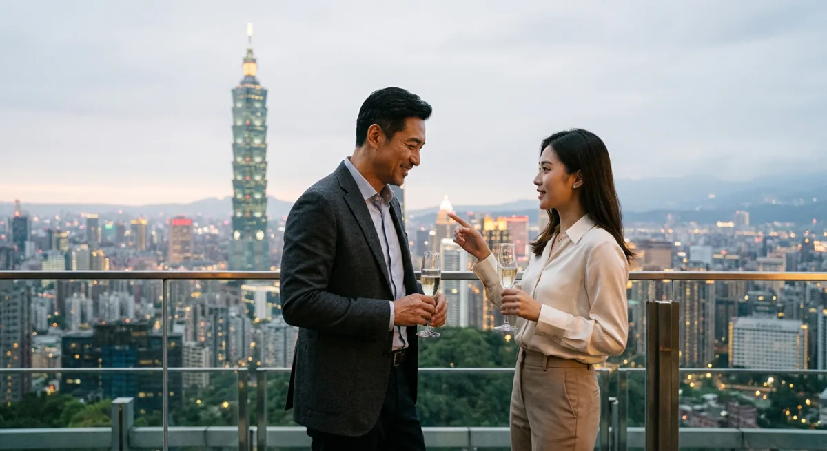 女生檔案自介內容示意圖